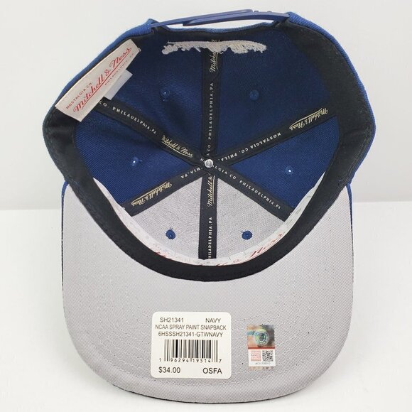Mitchell & Ness Georgetown Hoyas Snapback Hat O.G. Original Fit NCAA Official - Picture 4 of 12